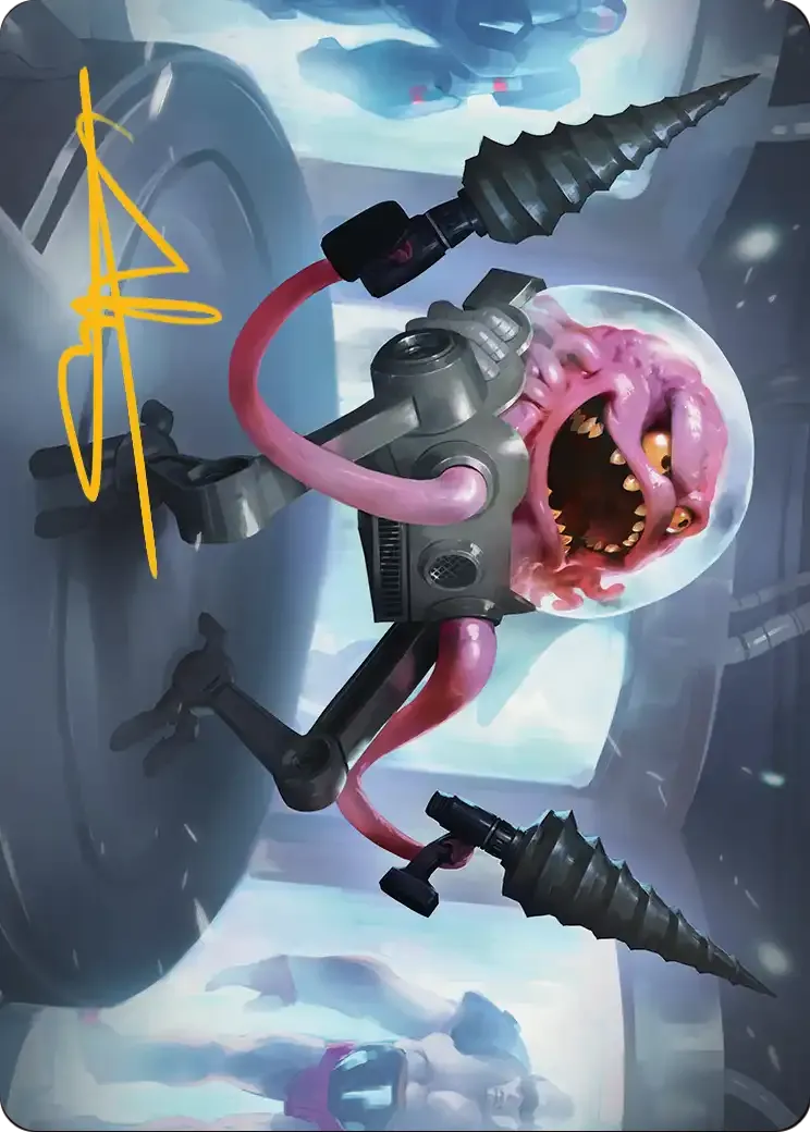 Krang, Master Mind — Teenage Mutant Ninja Turtles Art Series — Magic: The Gathering