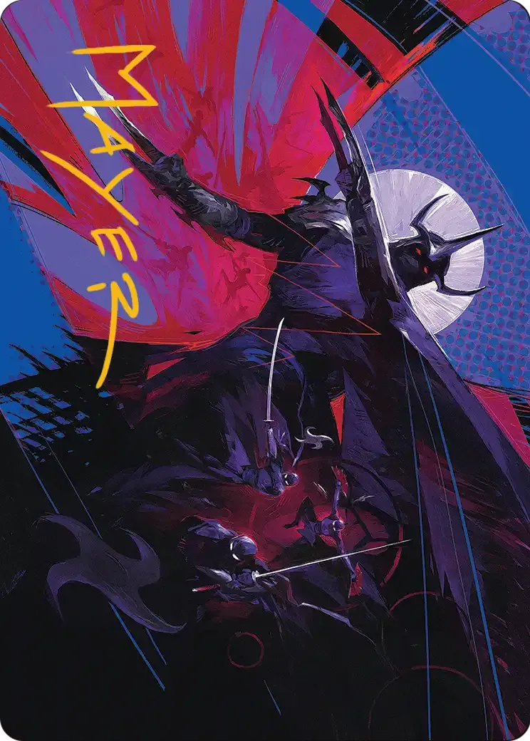 Shredder's Technique — Teenage Mutant Ninja Turtles Art Series — Magic: The Gathering