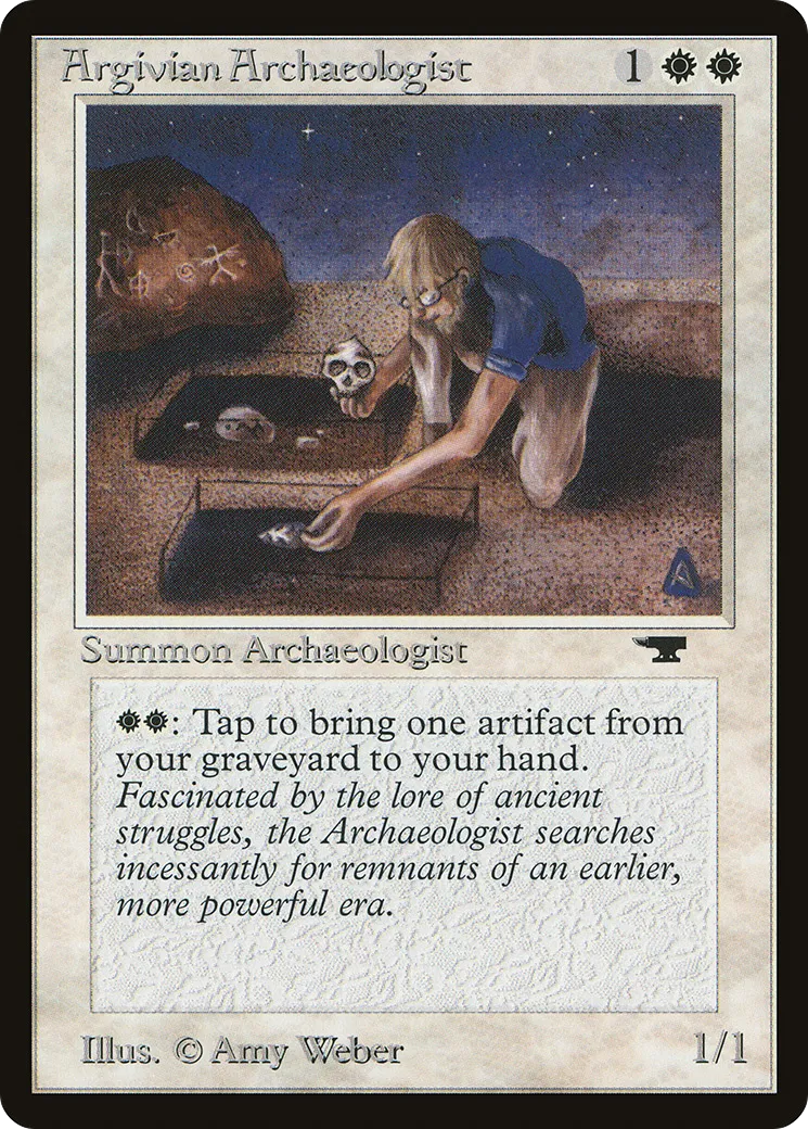Argivian Archaeologist — Antiquities — Magic: The Gathering
