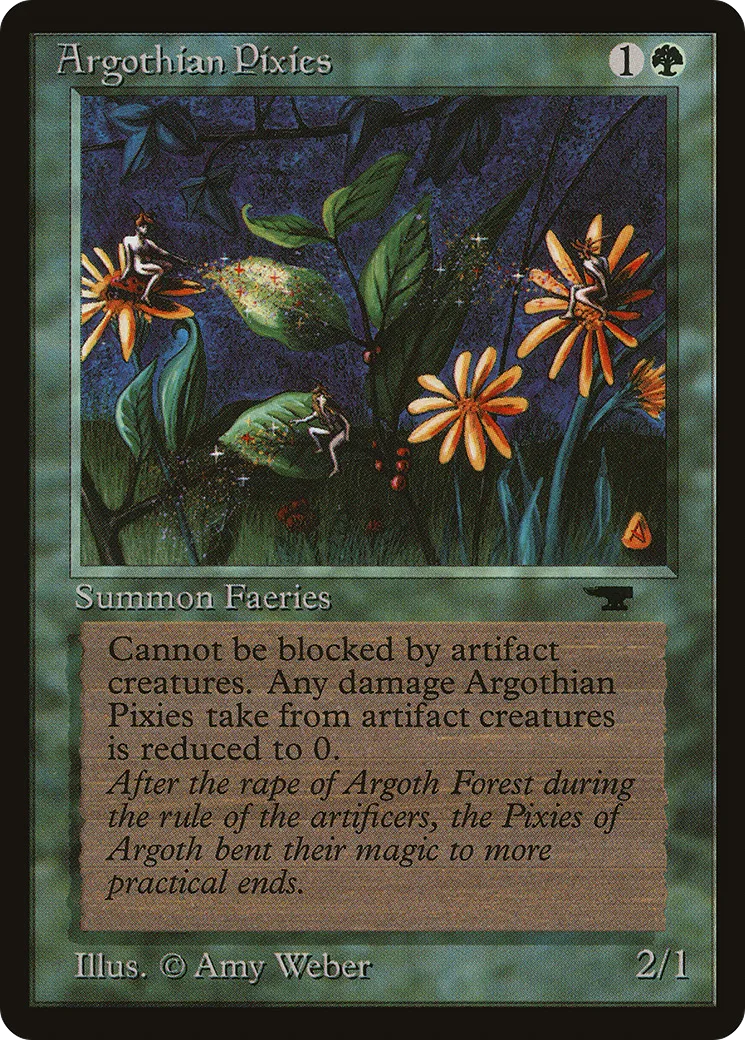 Argothian Pixies — Antiquities — Magic: The Gathering