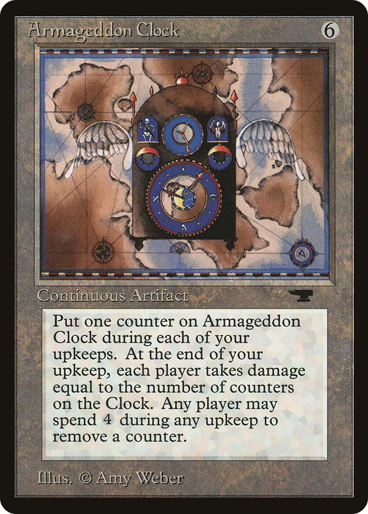 Armageddon Clock from Antiquities - Magic: The Gathering