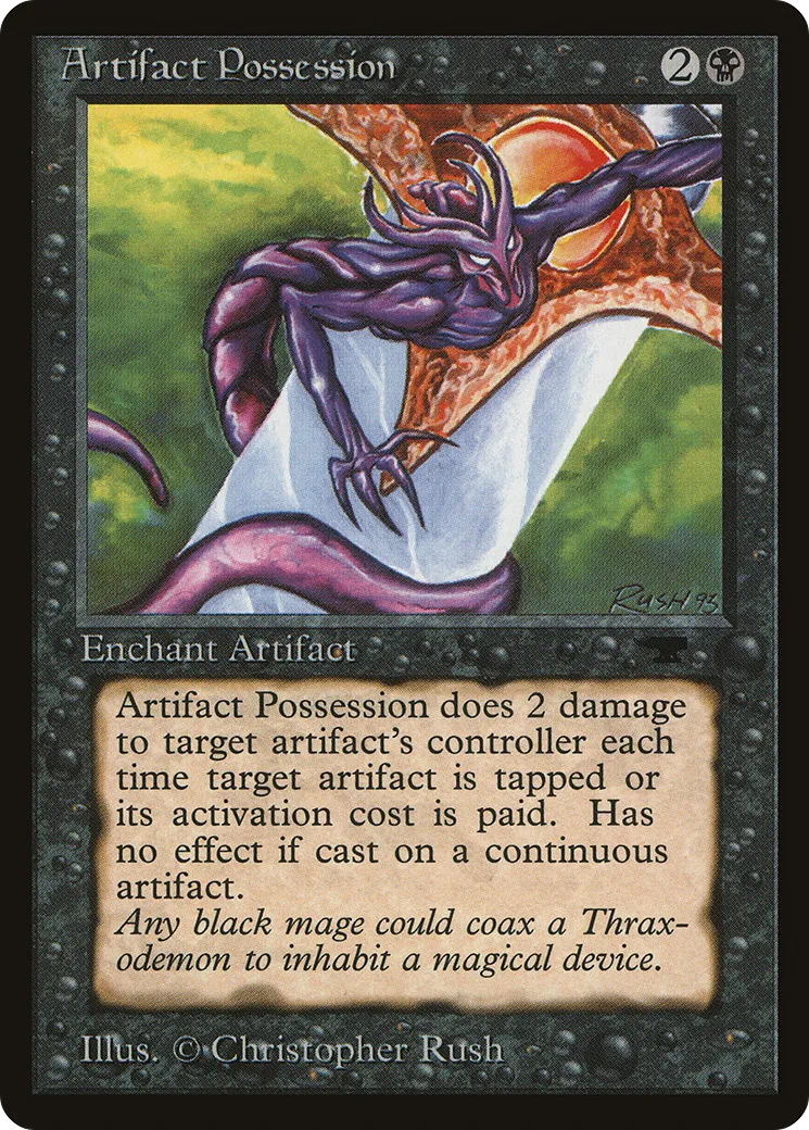 Artifact Possession — Antiquities — Magic: The Gathering