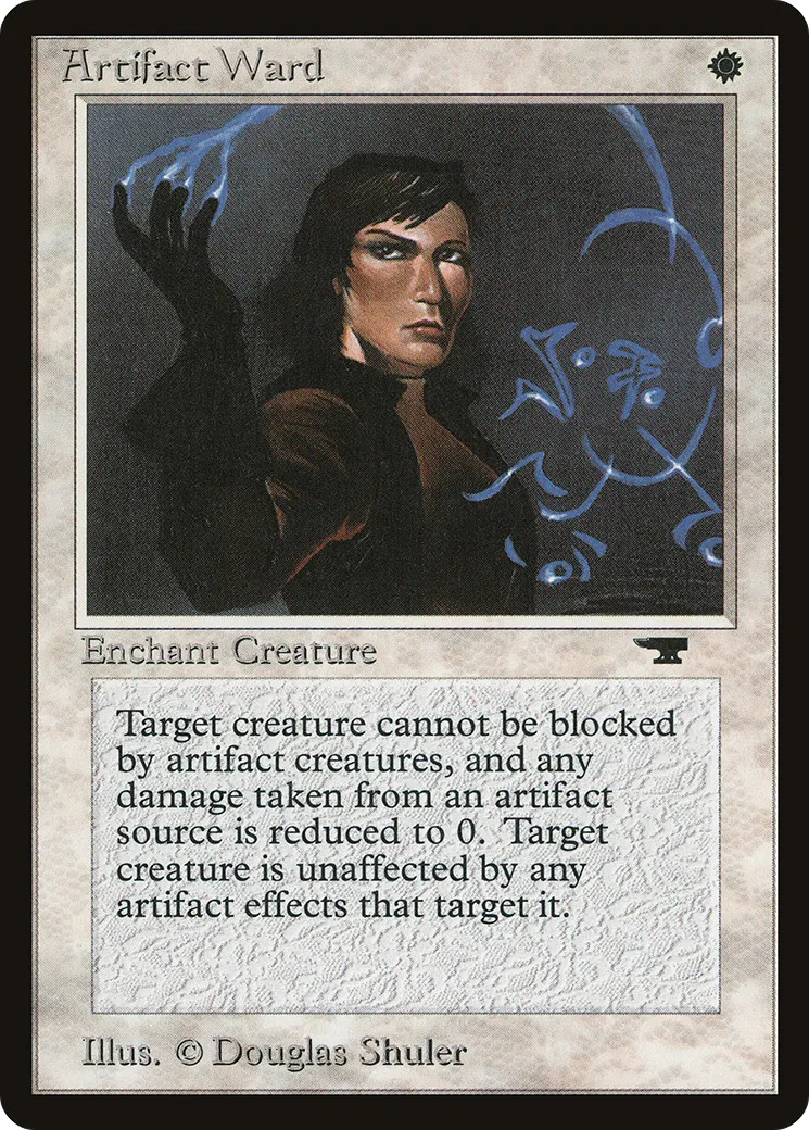 Artifact Ward — Antiquities — Magic: The Gathering