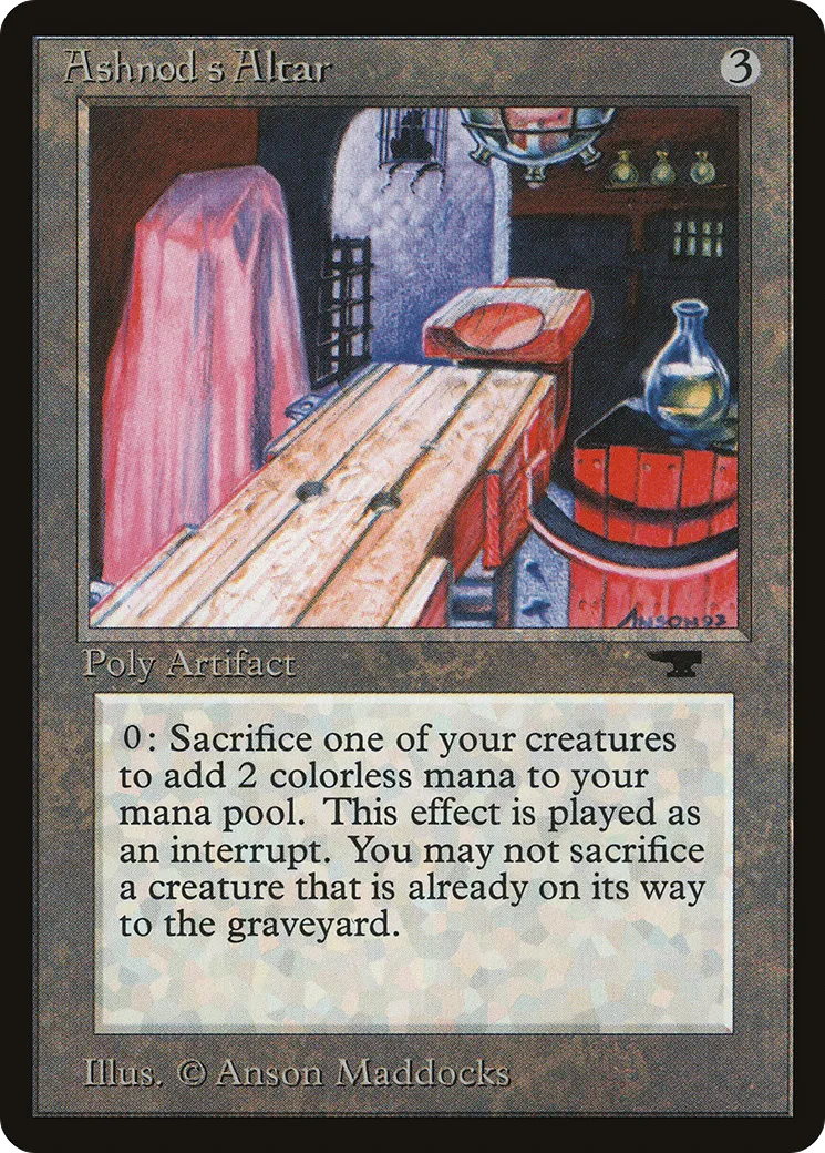 Ashnod's Altar — Antiquities — Magic: The Gathering