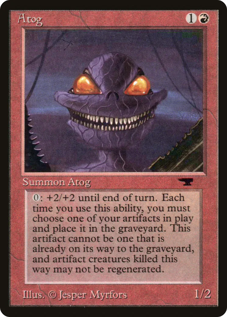 Atog — Antiquities — Magic: The Gathering