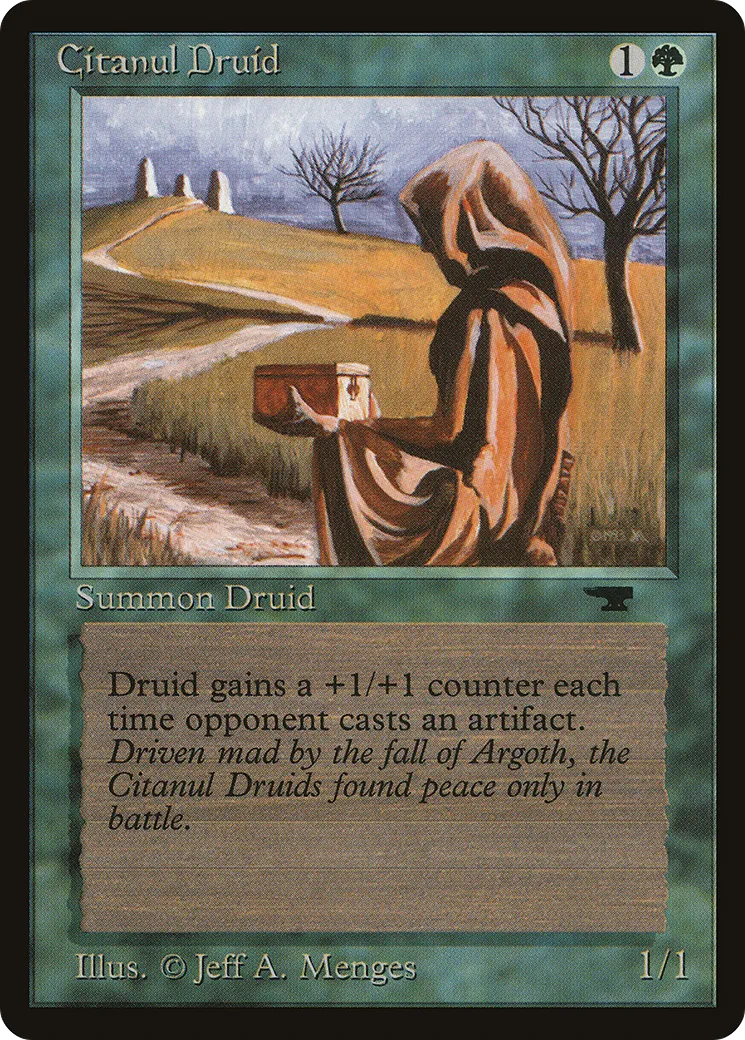 Citanul Druid — Antiquities — Magic: The Gathering