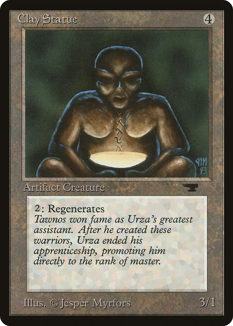 Clay Statue — Antiquities — Magic: The Gathering