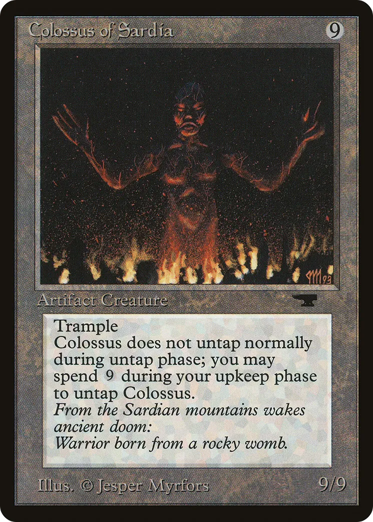 Colossus of Sardia — Antiquities — Magic: The Gathering