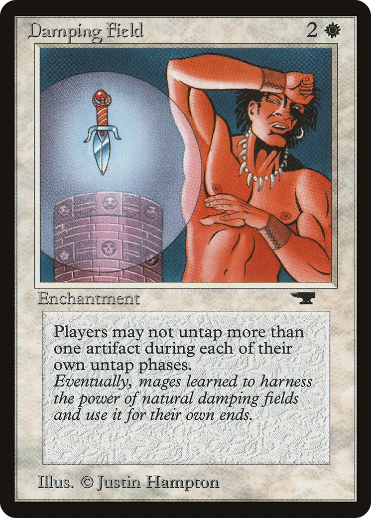 Damping Field — Antiquities — Magic: The Gathering