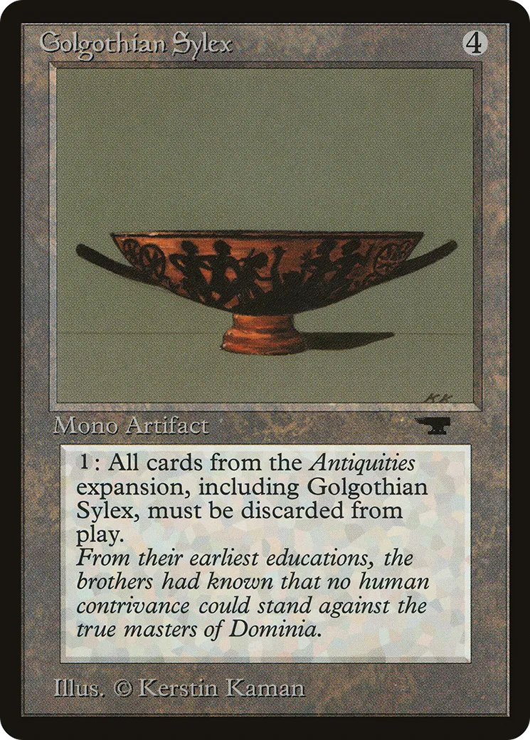 Golgothian Sylex — Antiquities — Magic: The Gathering