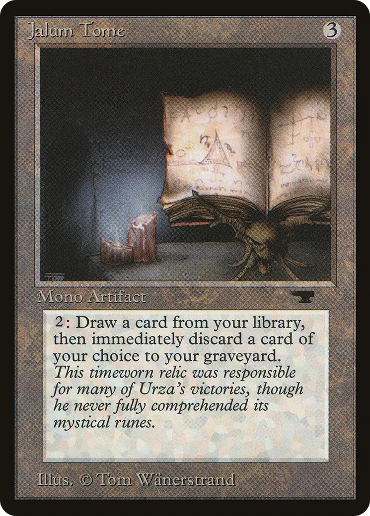 Jalum Tome — Antiquities — Magic: The Gathering