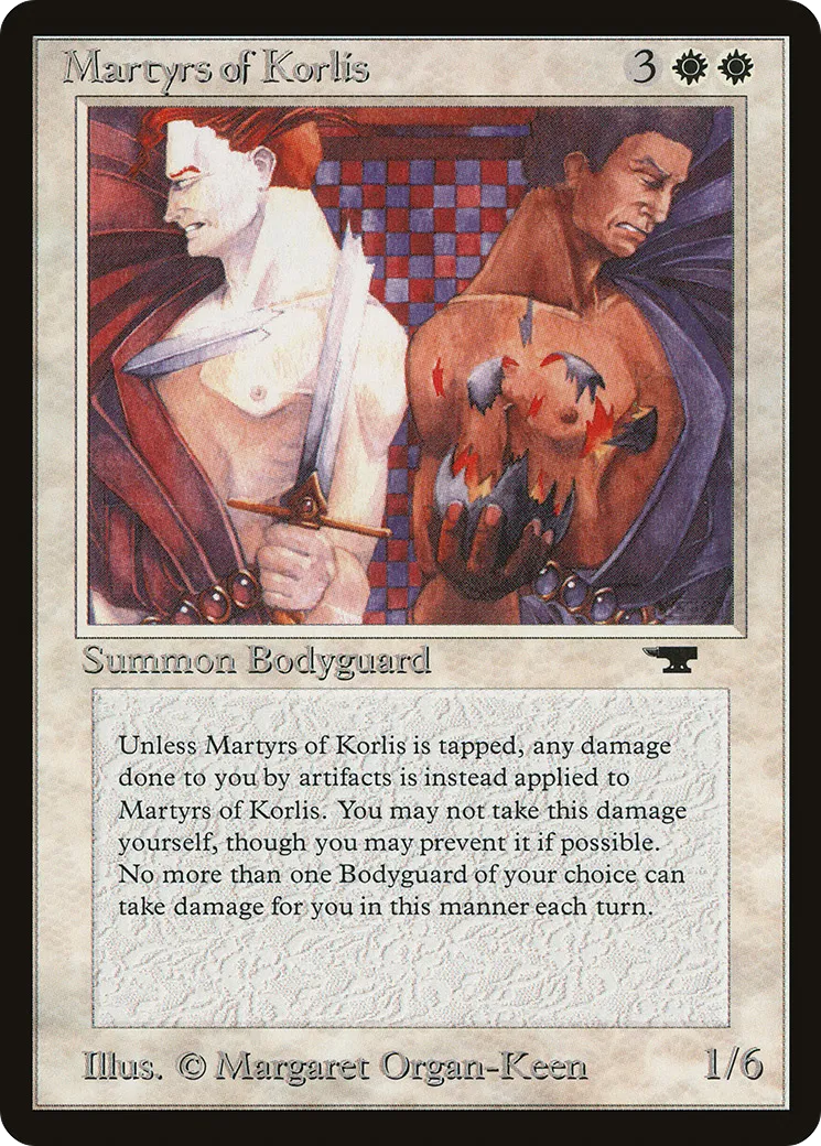 Martyrs of Korlis — Antiquities — Magic: The Gathering