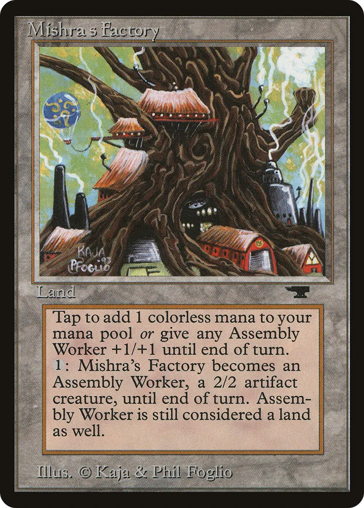 Mishra's Factory — Antiquities — Magic: The Gathering