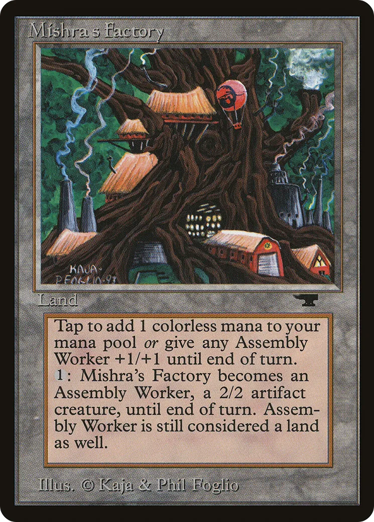 Mishra's Factory — Antiquities — Magic: The Gathering