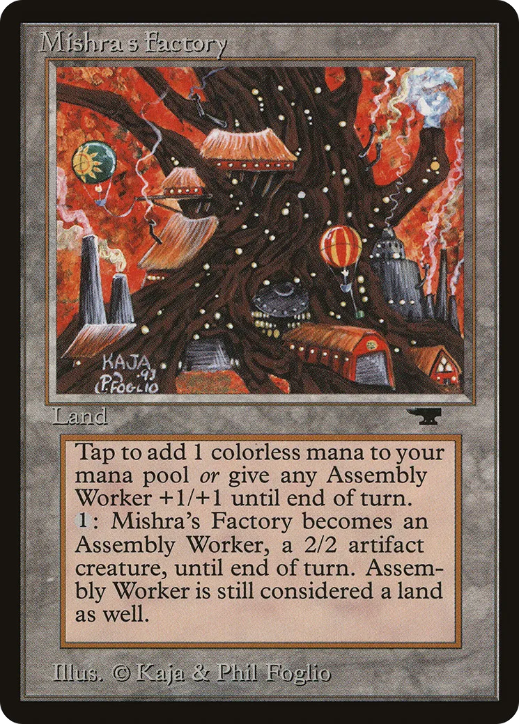 Mishra's Factory — Antiquities — Magic: The Gathering