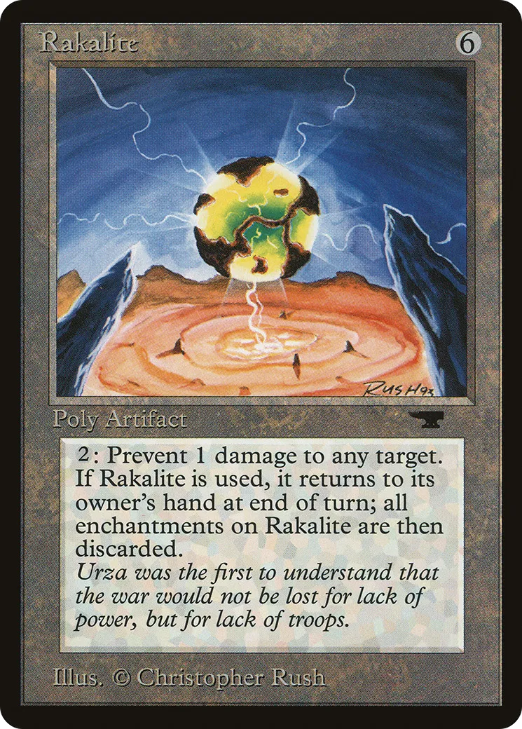Rakalite — Antiquities — Magic: The Gathering