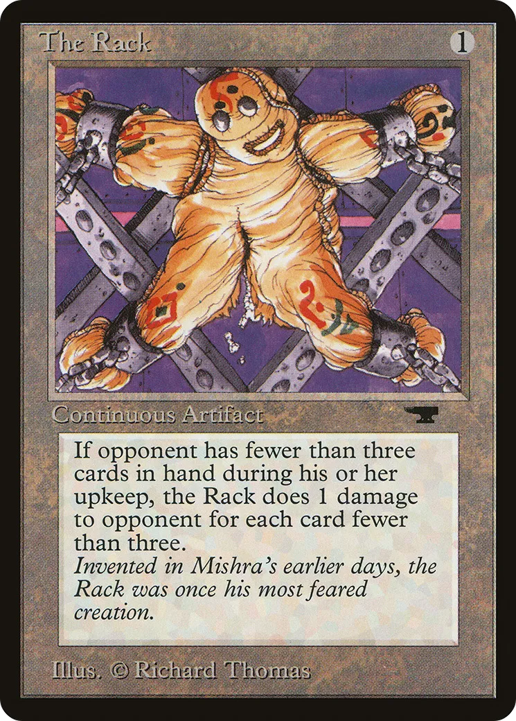 The Rack from Antiquities - Magic: The Gathering