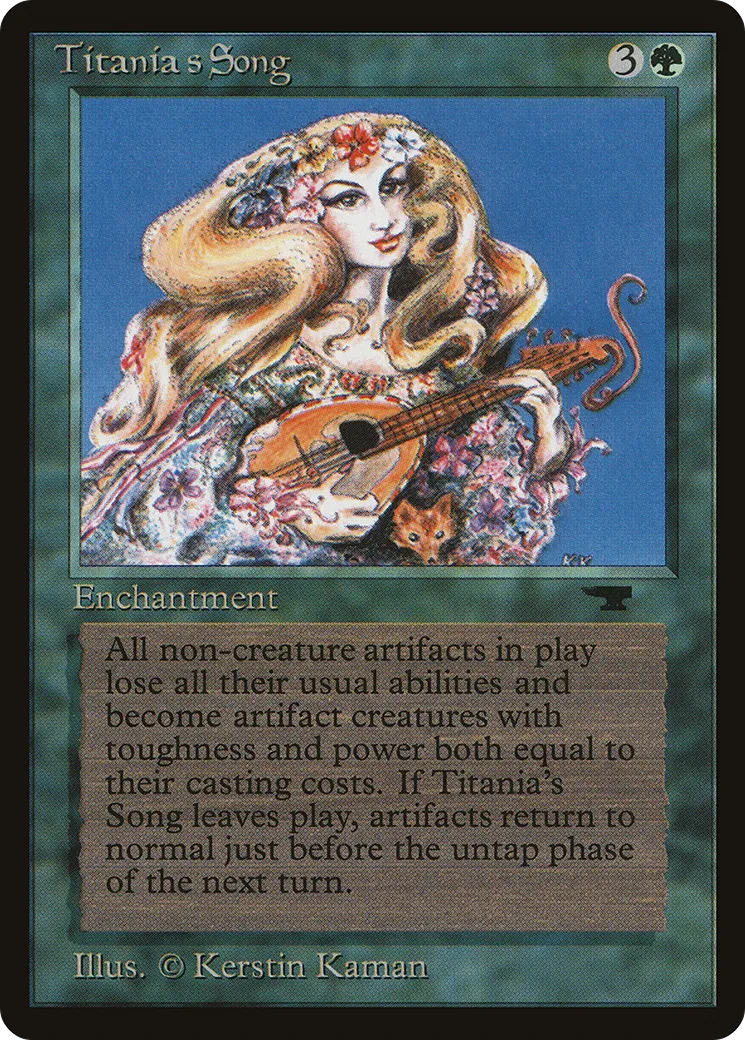 Titania's Song — Antiquities — Magic: The Gathering