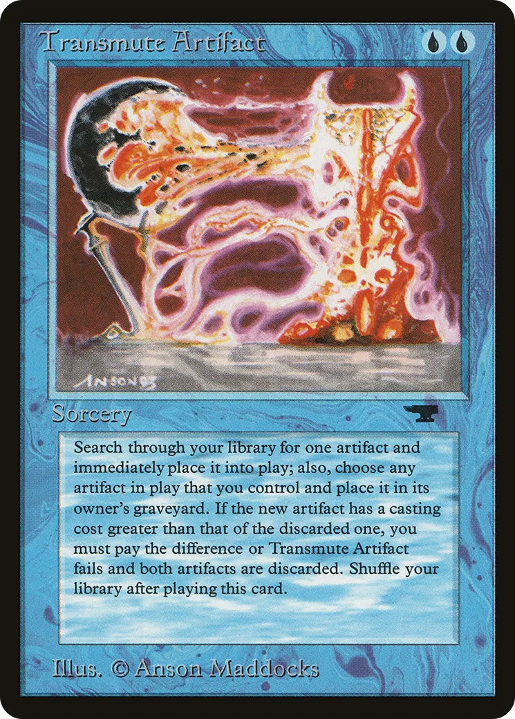 Transmute Artifact — Antiquities — Magic: The Gathering