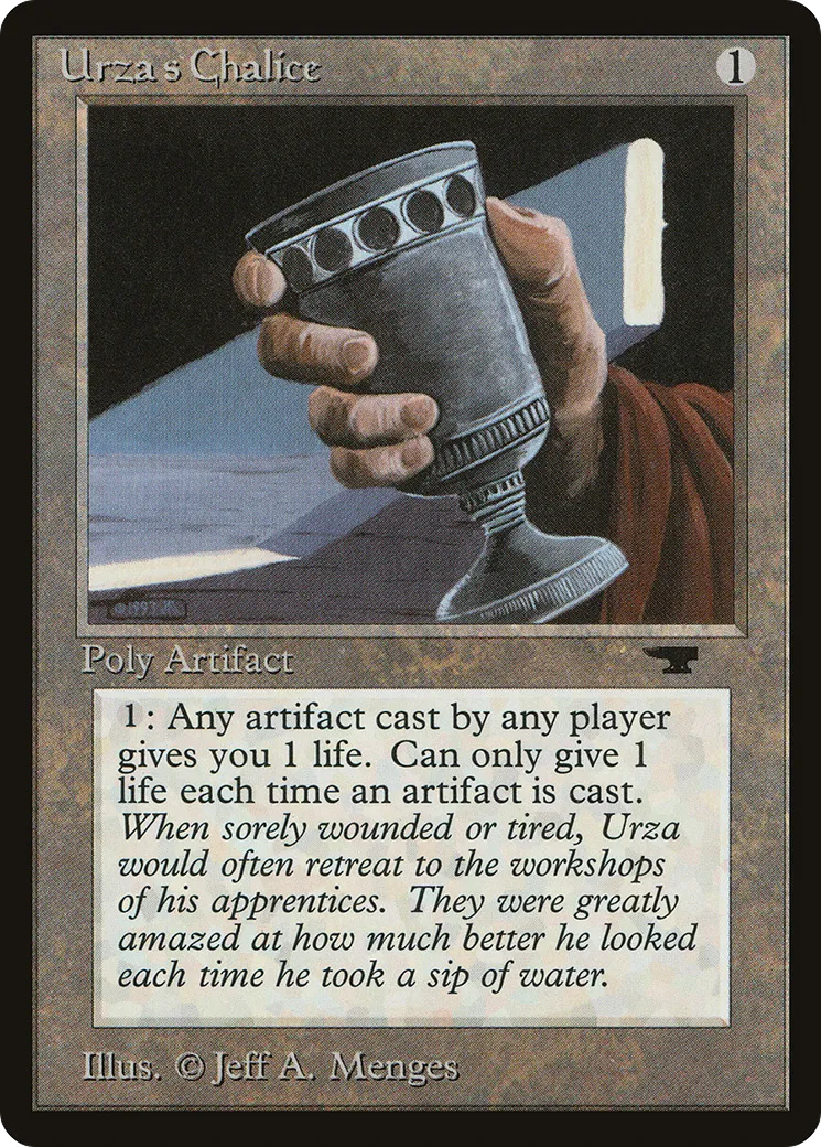 Urza's Chalice — Antiquities — Magic: The Gathering