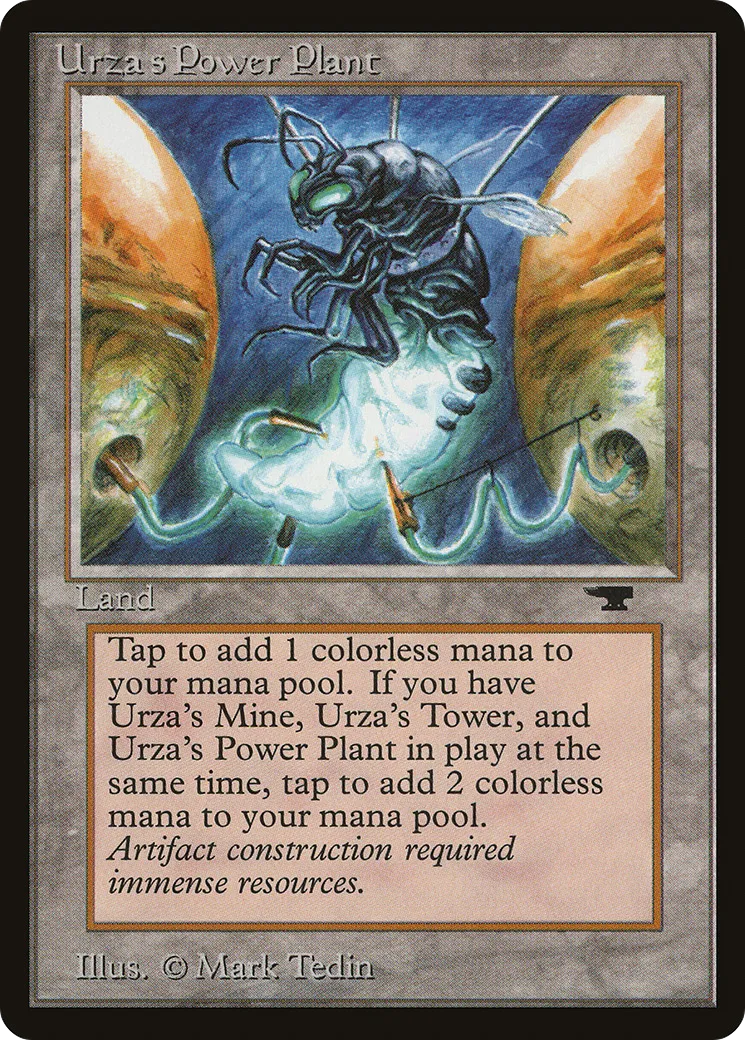 Urza's Power Plant — Antiquities — Magic: The Gathering