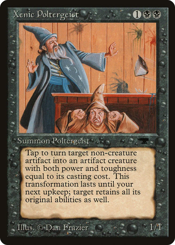 Poltergeist xénique — Antiquities — Magic: The Gathering