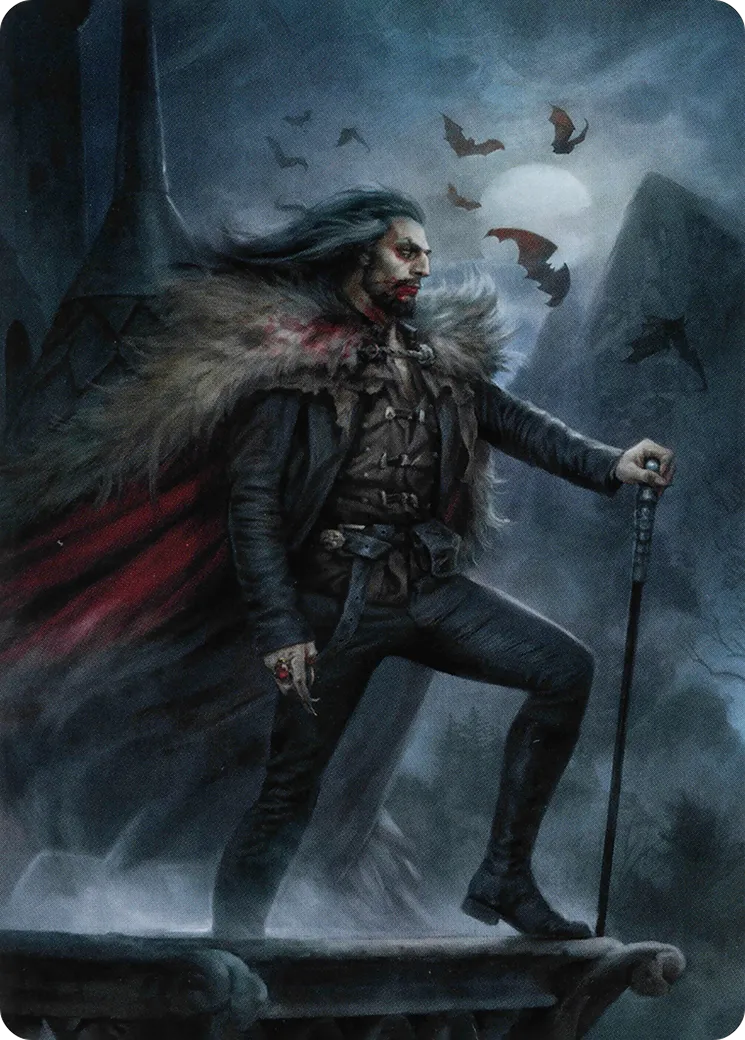 Dracula, Blood Immortal — Crimson Vow Art Series — Magic: The Gathering