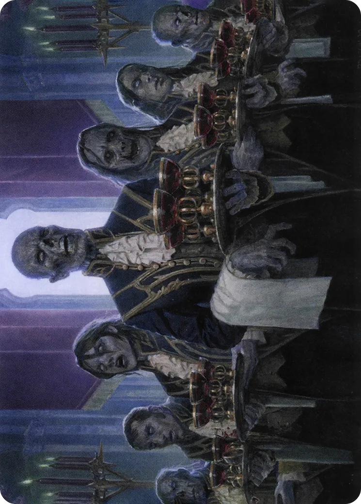 Dying to Serve — Crimson Vow Art Series — Magic: The Gathering