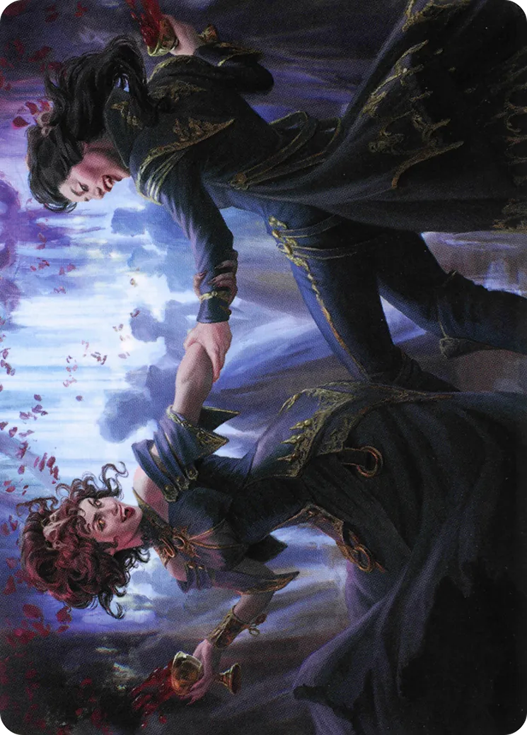 Falkenrath Celebrants — Crimson Vow Art Series — Magic: The Gathering