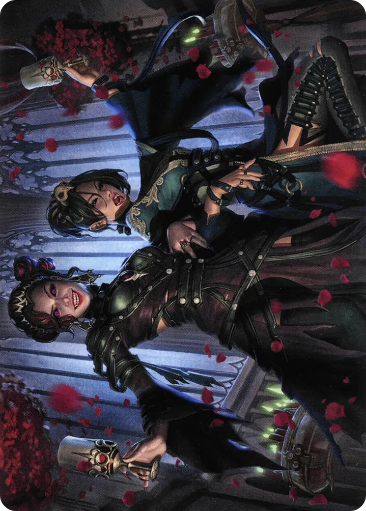 Falkenrath Celebrants — Crimson Vow Art Series — Magic: The Gathering