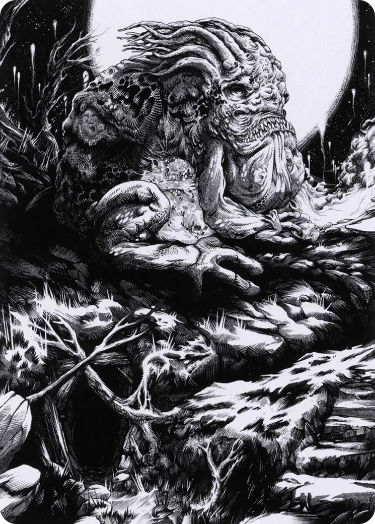 Grolnok, the Omnivore — Crimson Vow Art Series — Magic: The Gathering