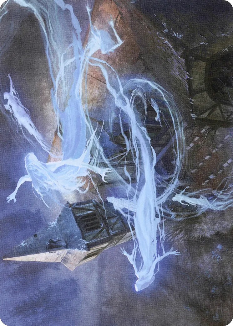 Hallowed Haunting — Crimson Vow Art Series — Magic: The Gathering