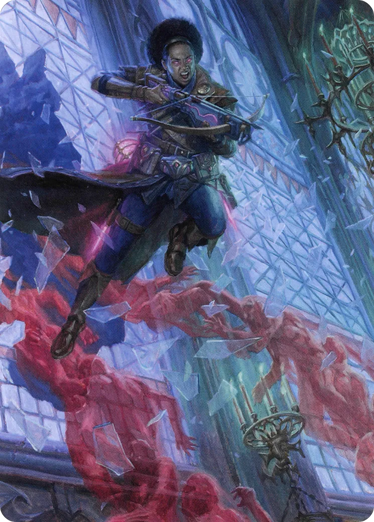 Kaya, Geist Hunter — Crimson Vow Art Series — Magic: The Gathering