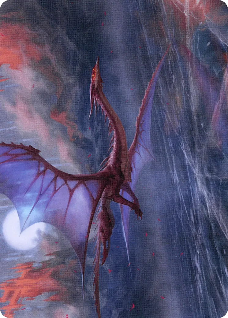 Manaform Hellkite — Crimson Vow Art Series — Magic: The Gathering