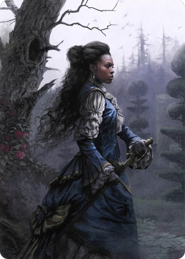 Mina Harker — Crimson Vow Art Series — Magic: The Gathering