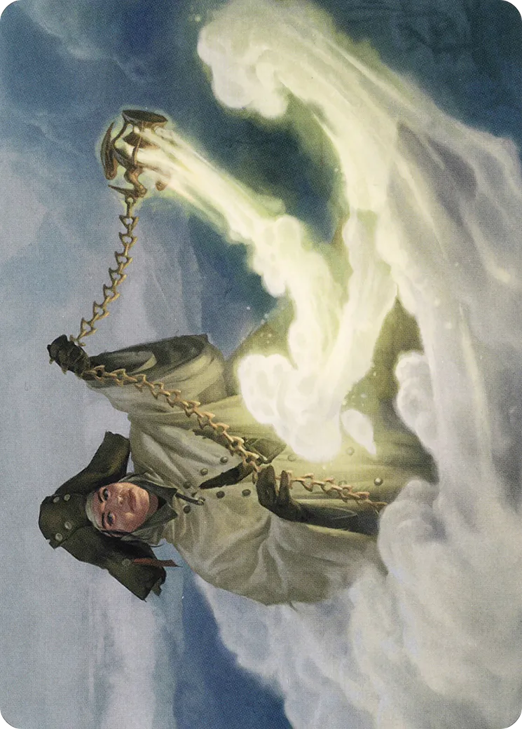 Traveling Minister — Crimson Vow Art Series — Magic: The Gathering