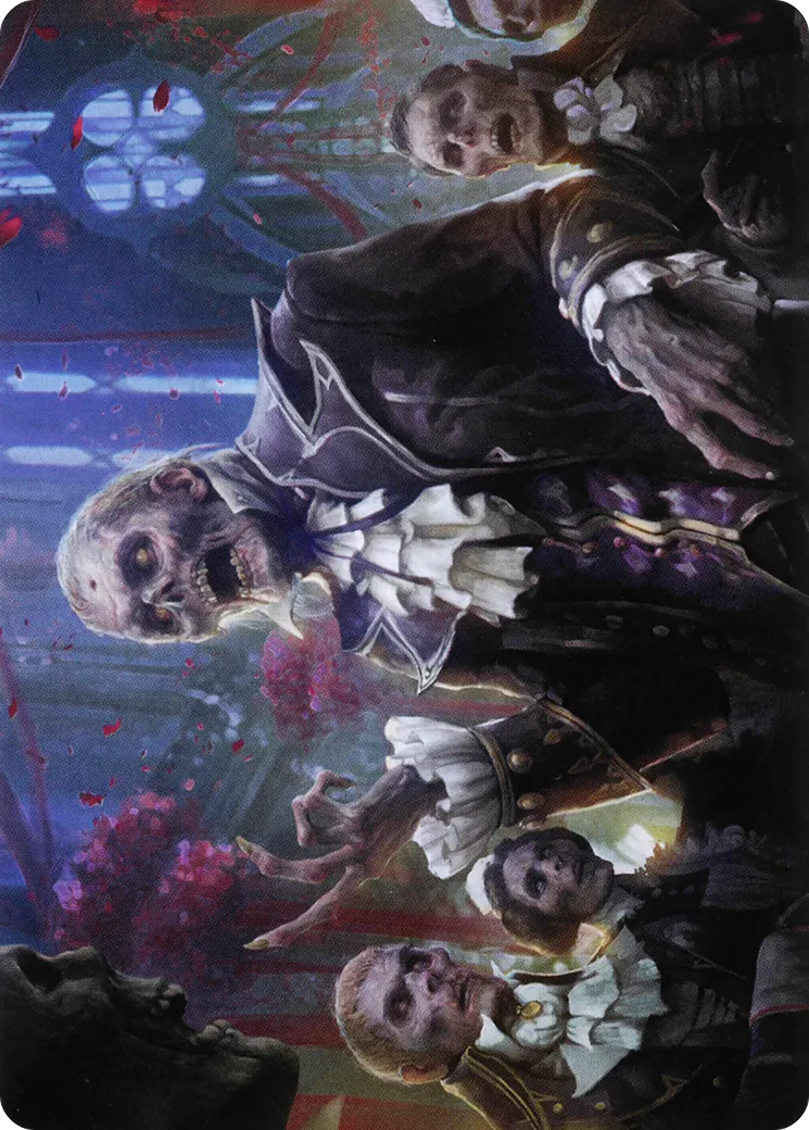 Undead Butler — Crimson Vow Art Series — Magic: The Gathering