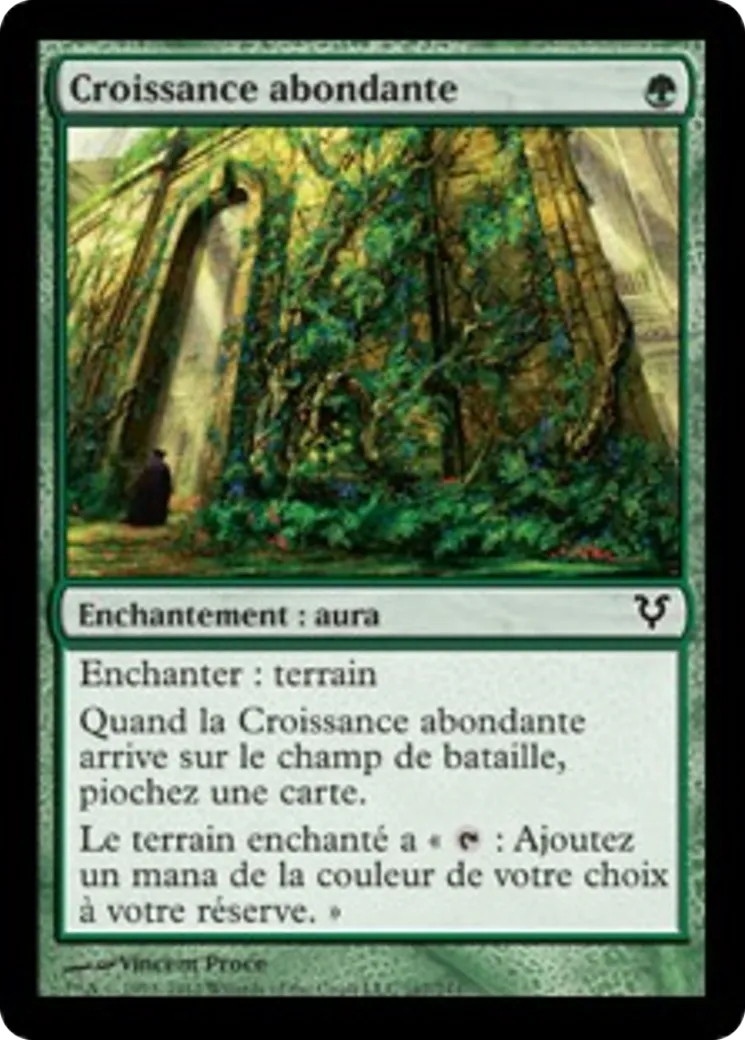 Croissance abondante — Avacyn Restored — Magic: The Gathering