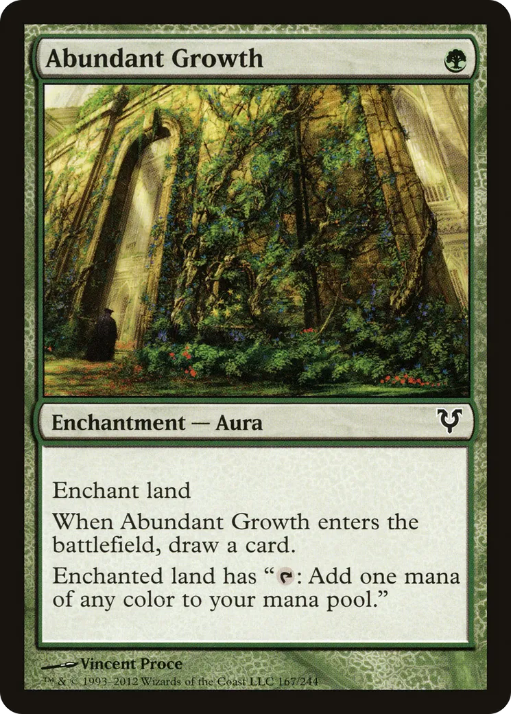 Abundant Growth — Avacyn Restored — Magic: The Gathering