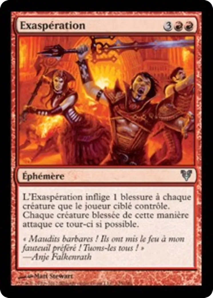 Exaspération — Avacyn Restored — Magic: The Gathering