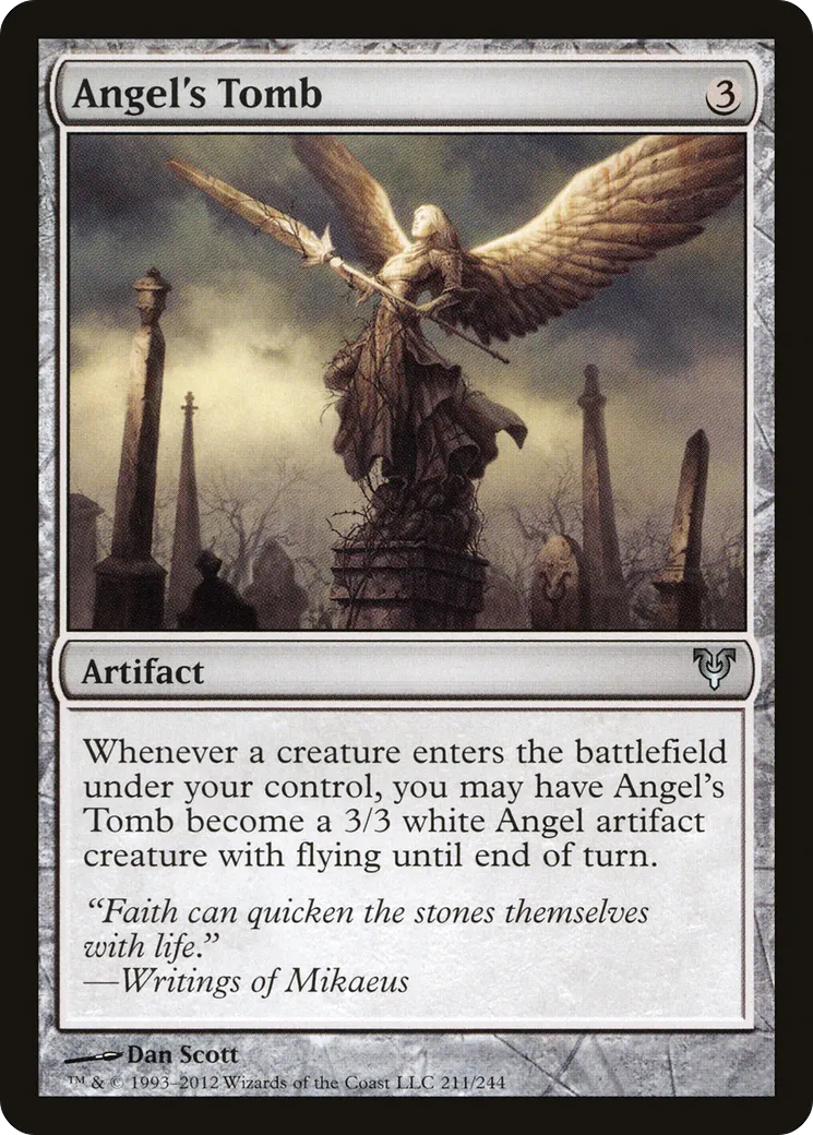 Angel's Tomb from Avacyn Restored - Magic: The Gathering