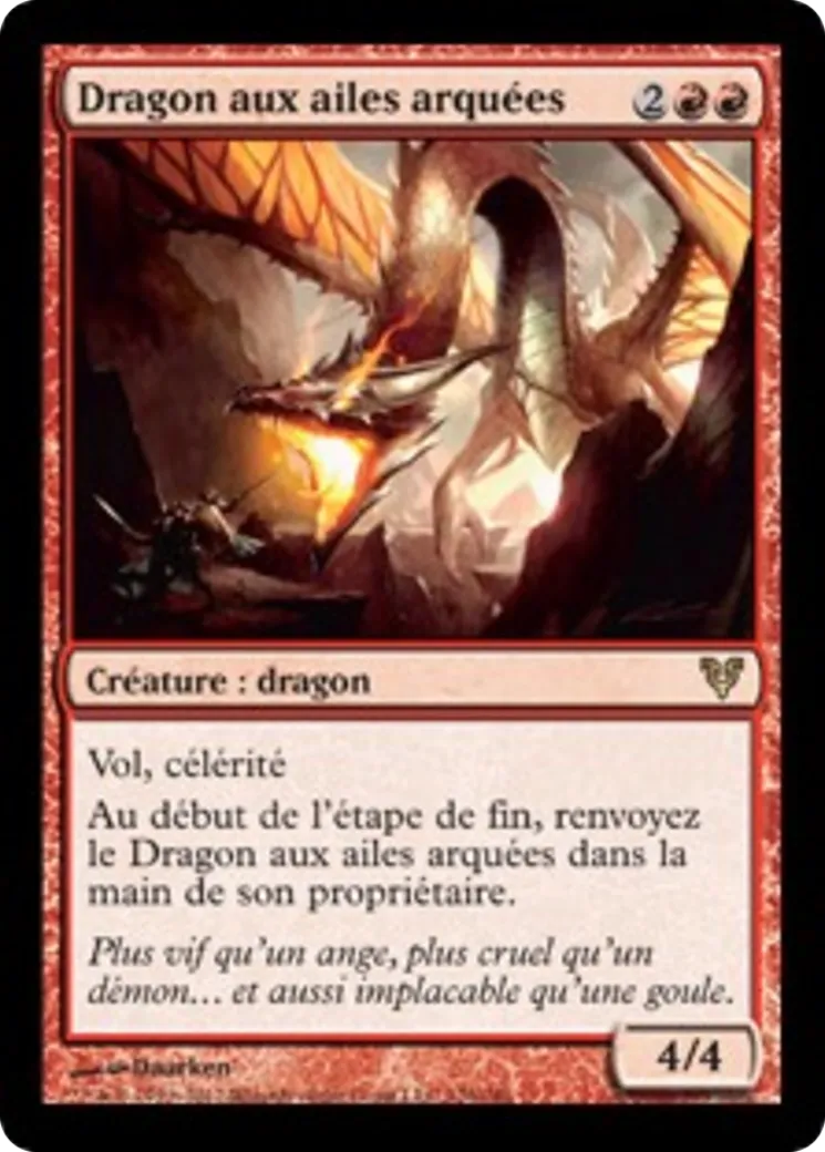 Dragon aux ailes arquées — Avacyn Restored — Magic: The Gathering