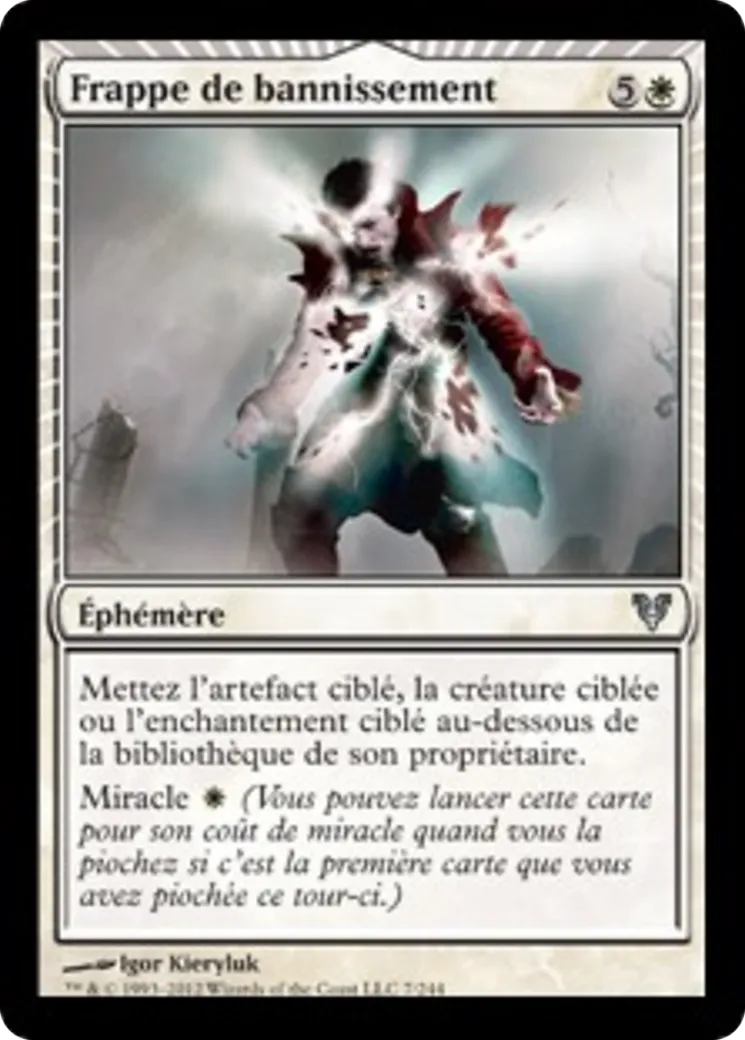 Frappe de bannissement from Avacyn Restored - Magic: The Gathering