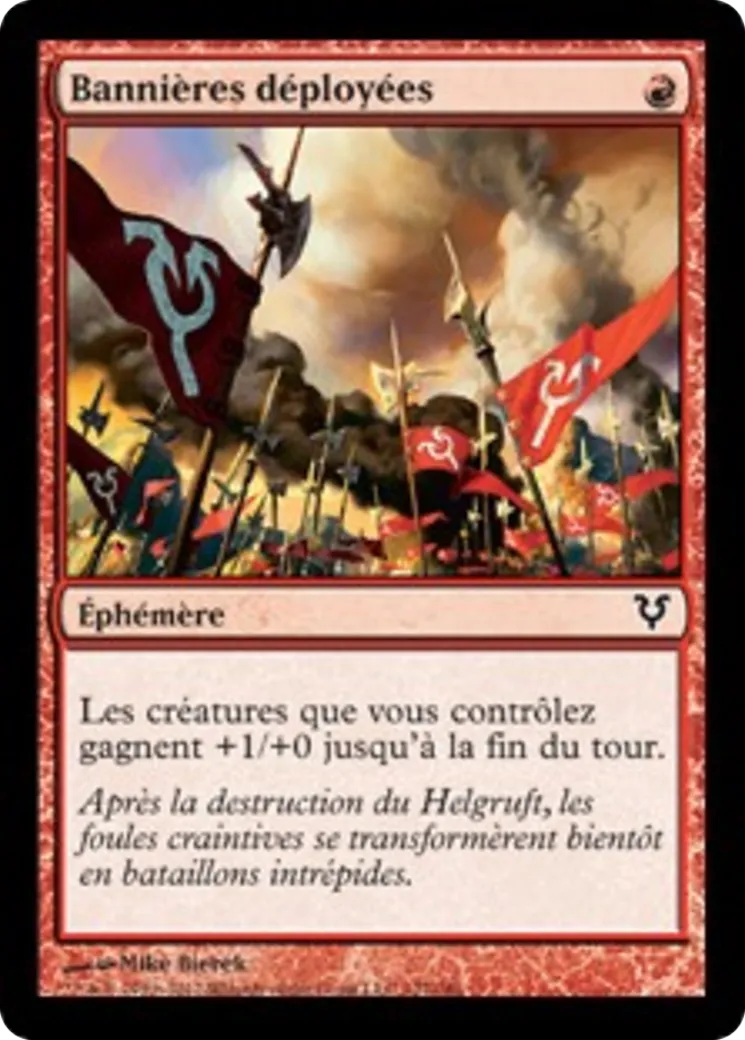 Bannières déployées — Avacyn Restored — Magic: The Gathering