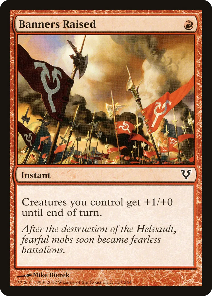 Banners Raised from Avacyn Restored - Magic: The Gathering