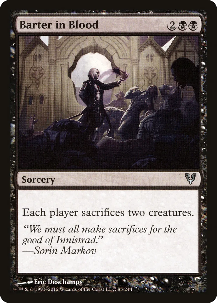 Barter in Blood — Avacyn Restored — Magic: The Gathering
