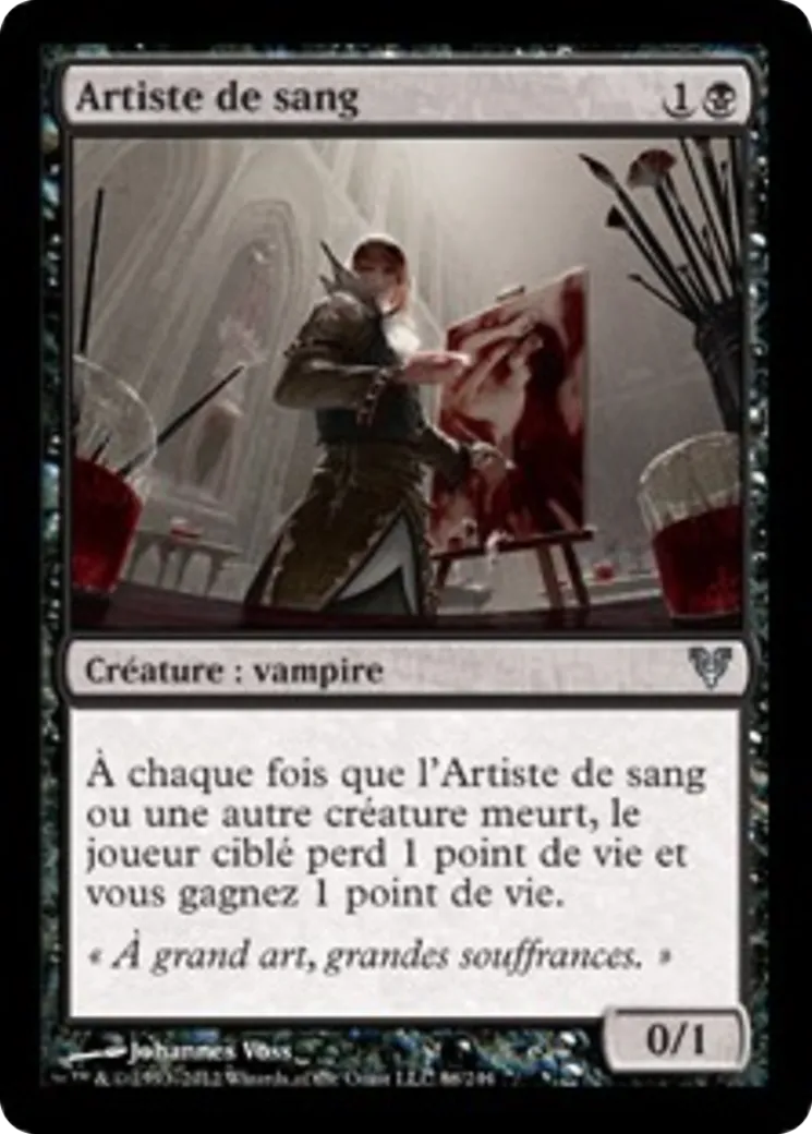 Artiste de sang — Avacyn Restored — Magic: The Gathering