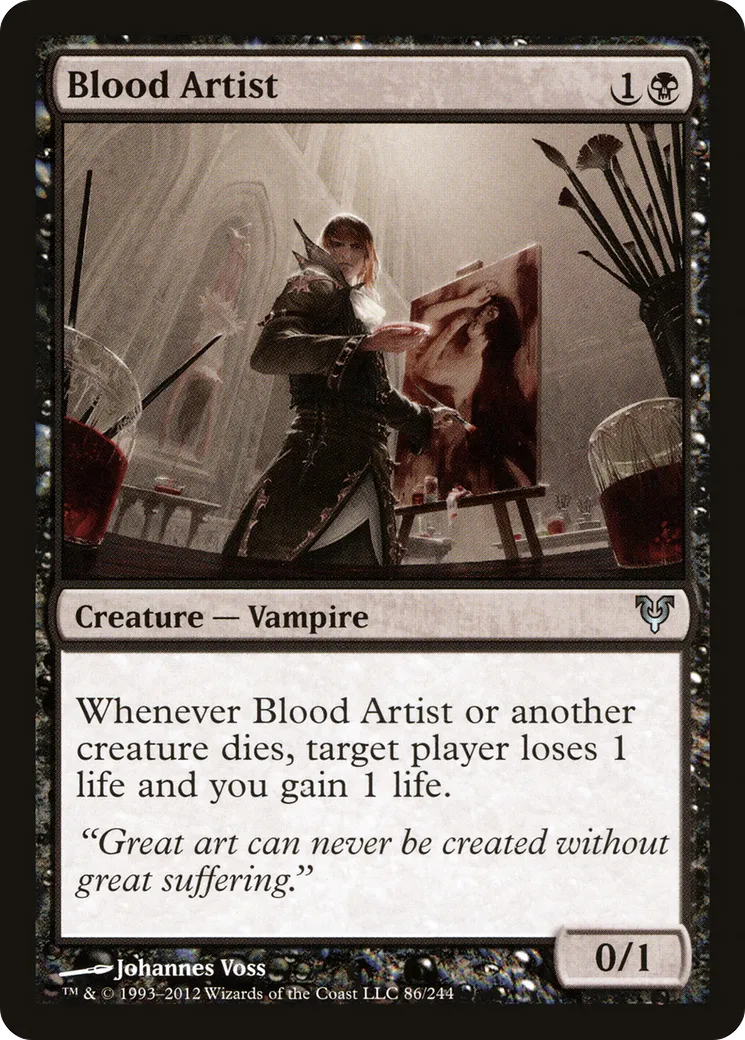 Blood Artist — Avacyn Restored — Magic: The Gathering