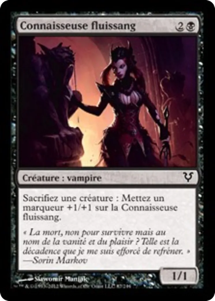 Connaisseuse fluissang — Avacyn Restored — Magic: The Gathering
