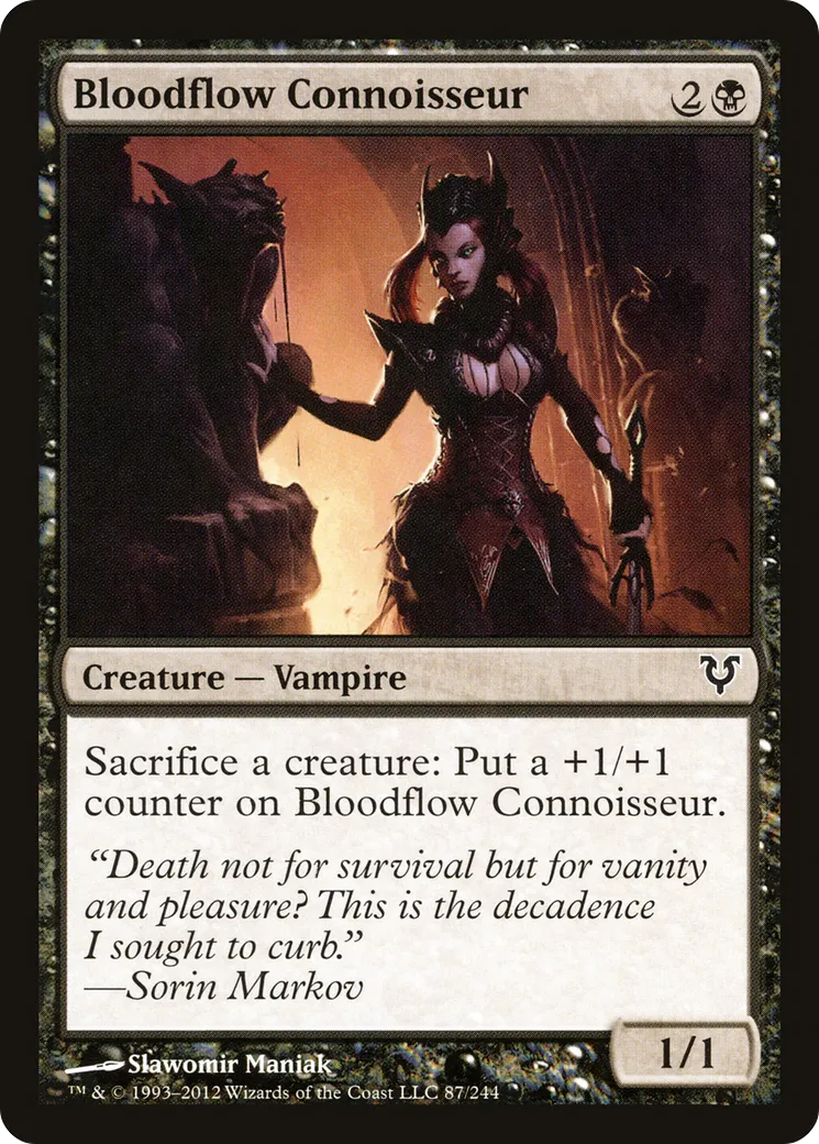 Bloodflow Connoisseur — Avacyn Restored — Magic: The Gathering